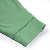 Cotton Jogger Pants in Grass Green